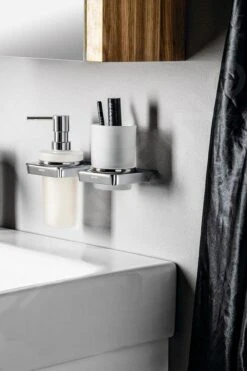 Sapho Zen - Tandenborstelhouder Met Houder, Melkglas/chroom 160990 -Duravit || Geberit || Grohe Verkoopwinkel 97f22aeb14f1572f0690e2af 1