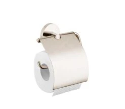 Hansgrohe Logis - Toiletrolhouder, Geborsteld Nikkel 40523820