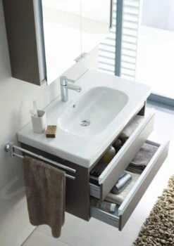Duravit Ketho - Wastafelonderkast 480x800x455 Mm, 2 Laden, Glanzend Wit KT664702222 -Duravit || Geberit || Grohe Verkoopwinkel 990360d49006d93df5374a2c
