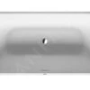 Duravit DuraSquare - Vrijstaand Bad, 1850x850 Mm, DuraSolid, ClickClack, Wit 700430000000000