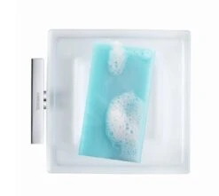 Duravit Karree - Zeepschaal Wandmontage, Chroom/matglas 0099521000 -Duravit || Geberit || Grohe Verkoopwinkel 9a774155e8be2a5d6aa6b203