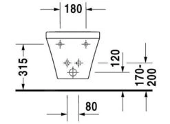 Duravit DuraStyle - Wandbidet, Met WonderGliss, Wit 22861500001 -Duravit || Geberit || Grohe Verkoopwinkel 9c2fdac38ebb4f3eb174e27a