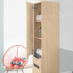 Villeroy & Boch Subway 2.0 - Hoge Badkamerkast, 1650x370x350 Mm, Jilm Impresso A70700PN -Duravit || Geberit || Grohe Verkoopwinkel 9cbca09482622410a1080846