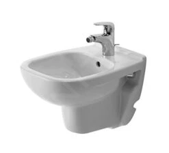 Duravit D-Code - Compact Wandbidet, Alpine Wit 22371500002