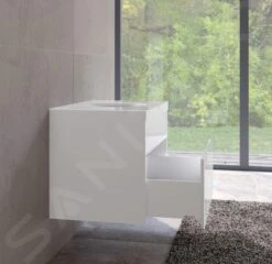 Keuco Stageline - Wastafelonderkast, 800x550x490 Mm, Met Uitsparing Voor Wastafel, Met Verlichting En USB, Wit 32863300100 -Duravit || Geberit || Grohe Verkoopwinkel 9efbf035f05627526839be2f