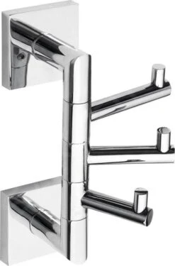 Sapho X-SQUARE - Kapstok Draaibaar, Chroom XQ204