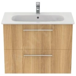 Ideal Standard I.Life A - Wastafelonderkast, 800x440x630 Mm, 2 Laden, Eiken T5256NX -Duravit || Geberit || Grohe Verkoopwinkel 9f6e738b9c2d3cbb13a6bb40