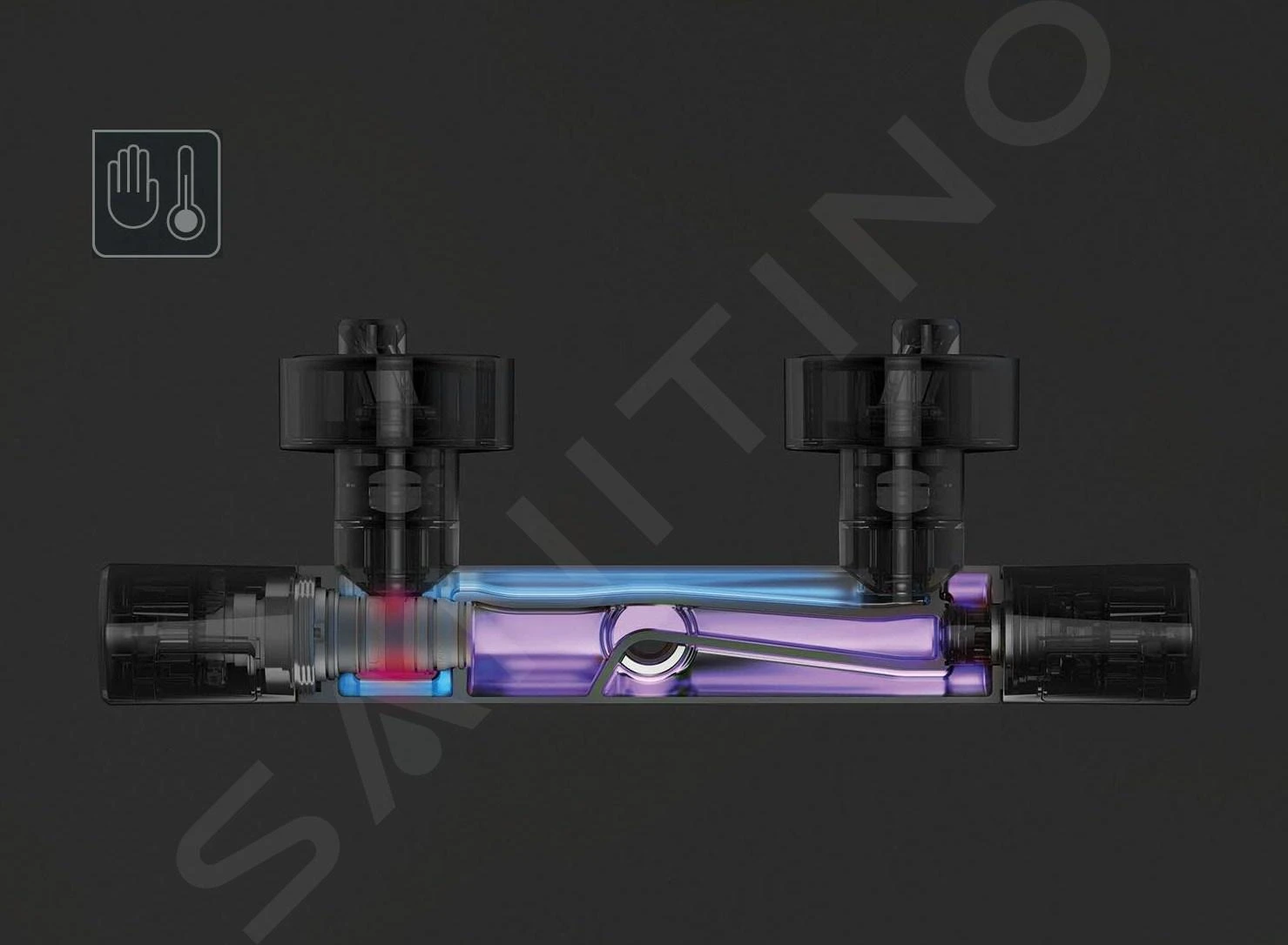 Ideal Standard Joy - Bidetkraan Met Waste, Magnetic Grey BC784A5 4 Ideal Standard Joy - Bidetkraan Met Waste, Magnetic Grey BC784A5 - Afbeelding 4