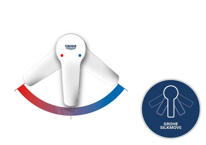 Grohe Start Loop - Bidetkraan Met Waste, Chroom 23352000 3 Grohe Start Loop - Bidetkraan Met Waste, Chroom 23352000 - Afbeelding 3