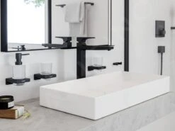 Hansgrohe AddStoris - Tandenborstelhouder, Mat Glas/zwart Mat 41749670 -Duravit || Geberit || Grohe Verkoopwinkel a27de98152cc28ceff4399de