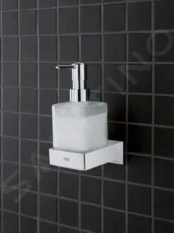 Grohe Selection Cube - Glas/zeephouder, Chroom 40865000 -Duravit || Geberit || Grohe Verkoopwinkel a372c8e02765ded133d7ec7d