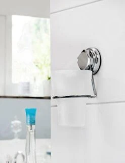 Compactor Bestlock - Tandenborstelhouder Met Zuignap, Kunststof/chroom RAN4696 -Duravit || Geberit || Grohe Verkoopwinkel a42fa30f03ee791155db7762