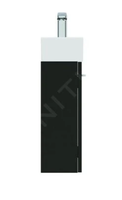 Ideal Standard I.Life S - Wastafelonderkast, 354x550x202 Mm, 1 Deur, Mat Carbon Grijs T5302NV -Duravit || Geberit || Grohe Verkoopwinkel a434be78e8da36d524052618