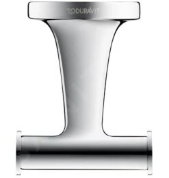 Duravit Starck T - Dubbele Handdoekhaak, Chroom 0099301000