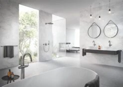 Grohe Atrio - Handdoekhouder, Geborsteld Hard Graphite 40309AL3 -Duravit || Geberit || Grohe Verkoopwinkel a704a6b891cc898a05de4eef