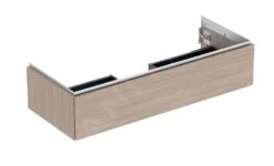 Geberit ONE - Wastafelonderkast, 118x27x47 Cm, 1 Lade, Eiken 505.075.00.5