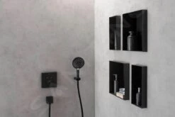 Hansgrohe XtraStoris Minimalistic - Inbouwnis, 300x150x140 Mm, Mat Zwart 56076670 -Duravit || Geberit || Grohe Verkoopwinkel a817b64bd7ad5fa457fe349e 3