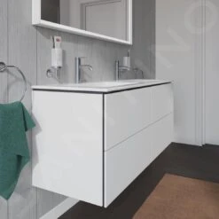 Duravit L-Cube - Wastafelonderkast 550x1290x481 Mm, 4 Laden, Wit Mat LC625901818 -Duravit || Geberit || Grohe Verkoopwinkel a9c1a265f62f0f7302a36997