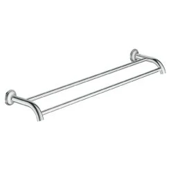 Grohe Essentials Authentic - 2-lids Handdoekhouder, Chroom 40654001