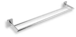 Novaservis Metalia 12 - Dubelle Handdoekhouder, Chroom 0225,0