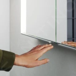 Keuco Royal Match - Spiegelkast Met LED-verlichting, Inbouw, 1200x700x149 Mm, Zilver Geanodiseerd 12814171311 -Duravit || Geberit || Grohe Verkoopwinkel ae09c32db60cae55f50abd2a