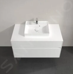 Villeroy & Boch Collaro - Wastafelonderkast, 1000x548x500 Mm, 2 Laden, Glossy White C01600DH -Duravit || Geberit || Grohe Verkoopwinkel af36b1813f9da4772c34cd46