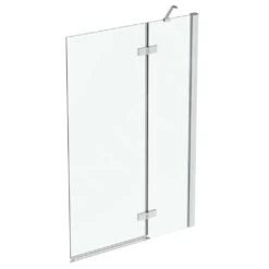 Ideal Standard I.Life - Badscherm, Tweedelig, 1000 Mm, Rechts, Silver Bright/helder Glas T4886EO