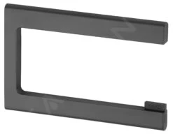 Keuco Edition 400 - Toiletrolhouder, Zwart Chroom Geborsteld 11562130000