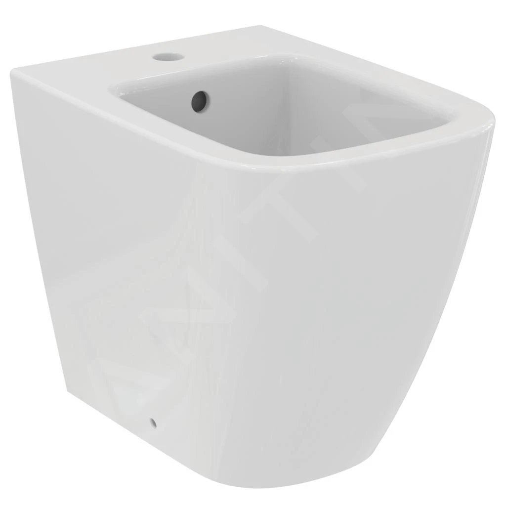 Ideal Standard I.Life S - Staand Bidet, 355x480 Mm, Met Overloop, Kraangat, Wit T459501 1 Ideal Standard I.Life S - Staand Bidet, 355x480 Mm, Met Overloop, Kraangat, Wit T459501