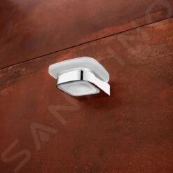 Nimco Nikau - Zeepschaal Met Houder, Mat Glas/chroom NK 30059C-26 -Duravit || Geberit || Grohe Verkoopwinkel b2e5556749e8cdec09fca1d0