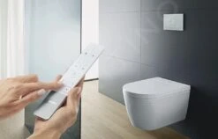 Duravit SensoWash Starck - F Plus Compact Douche-WC, Rimless, HygieneGlaze, SoftClose, Alpine Wit 650000012004320 -Duravit || Geberit || Grohe Verkoopwinkel b39684f245b62ad6c4c53570