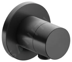 Keuco IXMO - Stopkraan Inbouw, Met Slangaansluiting, Zwart Chroom 59541130101