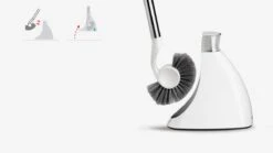Simplehuman Badkamer Accessoires - Toiletborstel, Zwart BT1084 -Duravit || Geberit || Grohe Verkoopwinkel b6efc88bba8e2ec33941a1f6 1