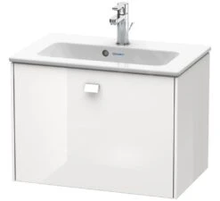 Duravit Brioso - Compact Wastafelonderkast 442x620x389 Mm, 1 Lade, Glans Wit BR401002222