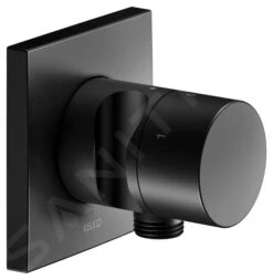 Keuco IXMO - 3-weg Stop- En Omstelkraan Met Slangaansluiting En Handdouchehouder Inbouw, Mat Zwart 59549370202
