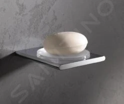 Keuco Edition 400 - Zeepschaal Met Houder, Mat Glas/chroom 11555019000