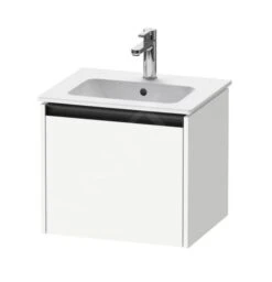 Duravit Ketho.2 - Wastafelkast 440x510x420 Mm, 1 Lade, Mat Wit K25061018180000
