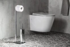 Sapho Flori - Toiletrolhouder En Toiletborstel, Chroom 1132 -Duravit || Geberit || Grohe Verkoopwinkel bb1f2370e7d9d44a77f78b13