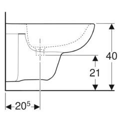 Geberit Selnova - Wandbidet, 530x350 Mm, Wit 500.264.01.1 6 Geberit Selnova - Wandbidet, 530x350 Mm, Wit 500.264.01.1 -Duravit || Geberit || Grohe Verkoopwinkel bbf388b7879960072a8bfd6d
