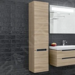 Villeroy & Boch Subway 2.0 - Hoge Badkamerkast, 1650x370x350 Mm, Scharnieren Links, Jilm Impresso A70900PN -Duravit || Geberit || Grohe Verkoopwinkel bc554dadaaa2fa8f7547b54c