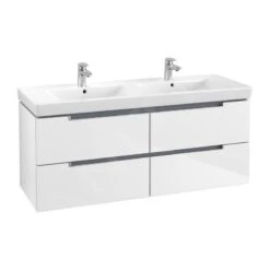 Villeroy & Boch Subway 2.0 - Wastafelkast, 1287x520x449 Mm, Glossy White A69900DH