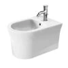Duravit White Tulip - Hangend Bidet, Met WonderGliss, Wit 22931500001