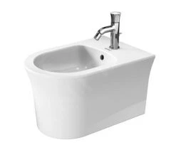 Duravit White Tulip - Hangend Bidet, Met WonderGliss, Wit 22931500001