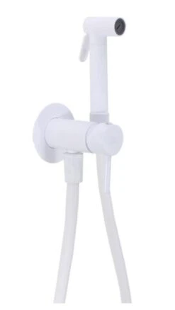 Paffoni Ringo West - Inbouw Bidetkraan Met Bidetdouche, Mat Wit ZDUP110BO