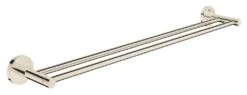 Grohe Essentials - Dubbele Handdoekhouder, Gepolijst Nikkel 40802BE1