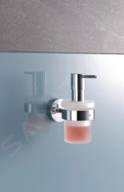 Grohe Essentials - Zeepdispenser, Chroom 40448001 -Duravit || Geberit || Grohe Verkoopwinkel bfaaeba24cb0b88bbb2fb64b
