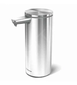 Simplehuman Badkamer Accessoires - Zeepdispenser Met Sensor, 266 Ml, Gebrosteld Rvs ST1043