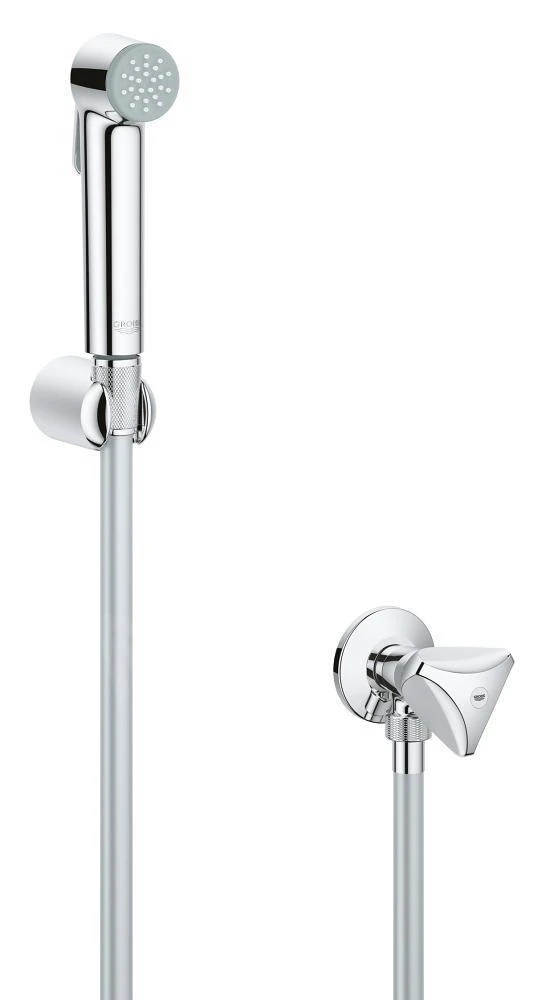 Grohe Tempesta-F - Wandkraan Met Handdouche Voor Bidet, Chroom 27514001 1 Grohe Tempesta-F - Wandkraan Met Handdouche Voor Bidet, Chroom 27514001