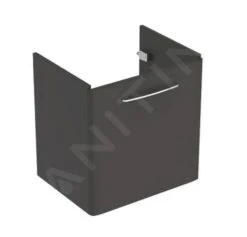 Geberit Selnova Square - Wastafelonderkast, 544x557x446 Mm, 1 Deur, Lava 501.398.JK.1