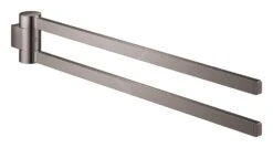 Grohe Selection - Handdoekhouder Dubbel, Draaibaar, Hard Graphite 41063A00